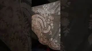 An 1840s White Veil (Extant Analysis)