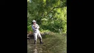 21 in + redside trout  Deschutes Warmsprings OR #Littleleafguides