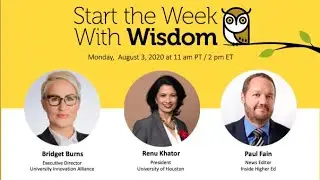 #WeeklyWisdom Interview with University of Houston President Renu Khator