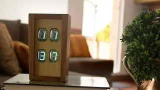 Chroniker. The Electroluminescent VFD Tube Clock - by Nuvitron