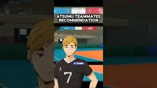 Miya Atsumu Teammates Recommendations #HAIKYUStartingLineup #haikyuu #haikyuuflyhigh #Atsumu #ハイキュー