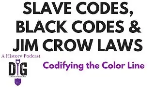 Slave Codes, Black Codes & Jim Crow: Codifying the Color Line
