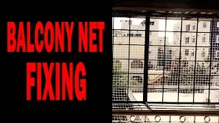 Pigeon Net Fixing | Balcony safety net, Anti bird net, anti pigeon net Fixing  and information