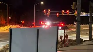 Fairfax city fire tower ladder 403 responding 