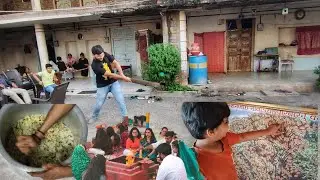 Parivar na Amba ma name Gotvu Che ! | Last Days at Village | Bhaji ka Program | Blood Camp | Havan 🔥