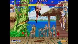 Super Street Fighter II X: Grand Master Challenge - Vega vs. Chun-Li