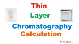 TLC Rf value calculation