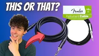 Cable Matters 2-Pack 1/4 Inch vs Fender 10-Foot Original Instrument Cable (Comparison Review)
