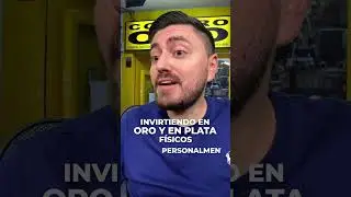 Invertir en ORO Y PLATA f&iacute;sicamente #shorts