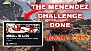 🟤BO7 ENDGAME🟤 CO-OP:  🔪Menendez Machete ONLY🔪: ABSOLUTE LOSS Dark Ops Calling Card Attempt!