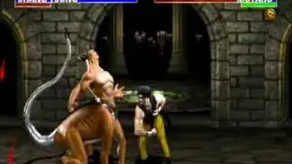 Arcade UMK3 - How to easily beat Motaro
