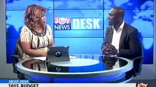 2015 Budget - News Desk (12-3-15)