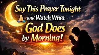 Pray This Before Sleep - A Gentle Night Prayer For Rest, Healing & Peace ✝️#nightprayer #dailyprayer
