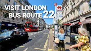 London Bus Route 22 - Journey from Oxford Circus to Putney Common