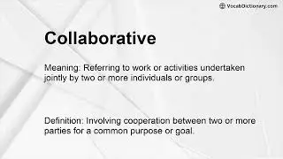 Collaborative Meaning