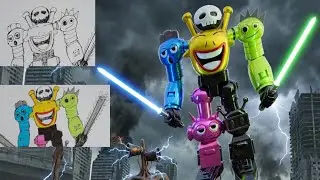 Robot Sprunki Incredibox VS Sirenhead 