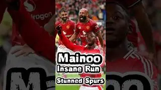 Mainoo&rsquo;s Insane Run That Stunned Spurs #manchesterunited #premierleague