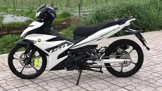 Ex 150 độ kiểng trắng đen, đi m&acirc;m 5 c&acirc;y  CNC K9  cực chất