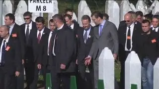 Vučić i Dodik se poklonili žrtvama genocida