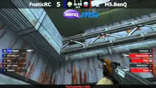 Dreamhack Summer 2012: M5.BenQ -vs- FnaticRC