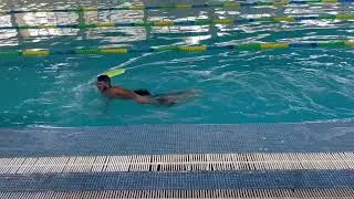 LEARNING SWIMMING 🏊&zwj;♂️ #youtubeshorts #shortsvideo #swimming #swimmingpool