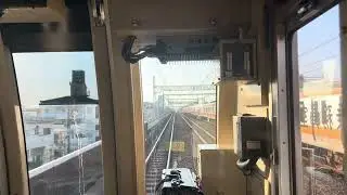 JR線直通地下鉄東西線05系前面展望 中野〜三鷹駅間