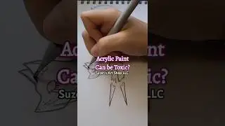 Acrylic Paint Can be Toxic? #suzensartshop