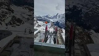 Schilthorn Piz Gloria  Cable Car #schilthorn #pizgloria #cablecar