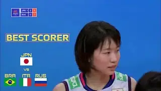 日本 Sarina KOGA 古賀 紗理那 From The Outside Coming Back Stronger | VNL 2021 Week 2