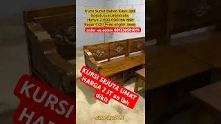 KURSI SUDUT BAHAN JATI MODEL MINIMALIS KOKOH KUAT NYAMAN DAN AWET ORDER DI @indramardiana7090