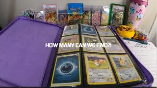 My Eevee Collection So Far Episode 1. - Cozy ASMR Binder Update