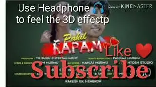 नया channel #GAZABHACK subscribe करें। Link description में।Santhali 3D song college re pahil napam