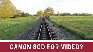 Canon 80D for video? (test footage)
