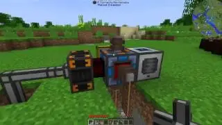 Minecraft Tree Farm to Automatic Energy System