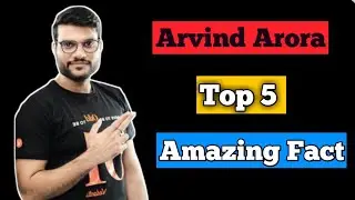 Arvind Arora Top 5 Amazing Fact Video ll Arvind Arora Fact ll Amazing Fact video ll Arvind Arora ll