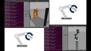 ROS2 Gazebo + MoveIt!2 Simulation: Program Execution