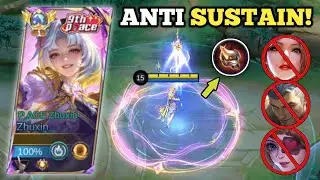ZHUXIN BEST COUNTER TO SUSTAIN HEROES! (so broken!💀) ZHUXIN BEST BUILD 2026 -MLBB