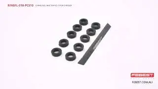 RINGFL-010-PCS10 O-RING FUEL INJECTOR PCS 10 FOR CHRYSLER