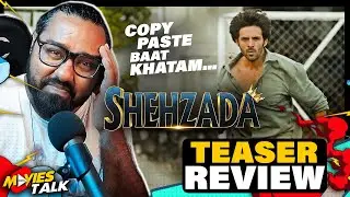 Shehzada (First Look) Teaser REVIEW & Reaction | Kartik Aaryan | Kriti Sanon