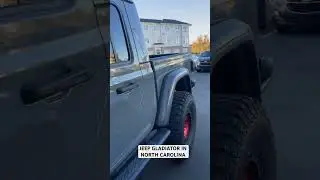 JEEP GLADIATOR ON 37s @ CHARLOTTE NORTH CAROLINA