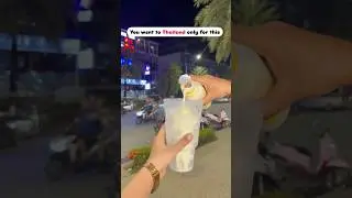 Trending Famous drink in Bangkok Thailand , #shorts #shortvideo #trendingshorts
