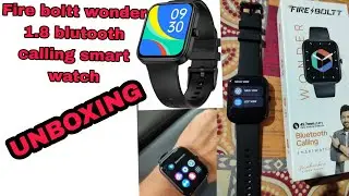 Fire boltt wonder UNBOXING & REVIEW #watch #firebolttsmartwatch #youtuber