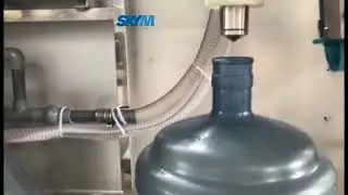 19L 5 Gallon Water Bottle Machine Filling And Capping Machine / 5 Gallon Water Bottling Line