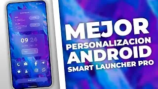 MEJOR PERSONALIZACION ANDROID - EFECTO GLASS (SMART LAUNCHER PRO)