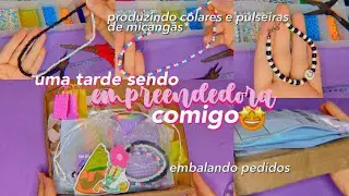 uma tarde sendo empreendedora comigo🛍✨