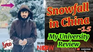 SnowFall IN China Baoding Temp -15 #weather #cold #cool #weatherforecast #coldplay #snowfallmusic