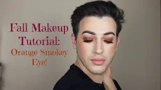 The Makeup Buzz Tag! | Getreadyw/me Fall Makeup Tutorial: Orange Smokey Eye!