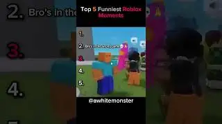 Top 5 Funniest Roblox Moments Moments🔥 #funny #roblox  #gaming