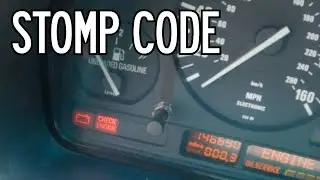 Stomp Code Test EXACTLY WHAT TO DO - BMW E34, E36, E30 92-95 for OBD1 Cars