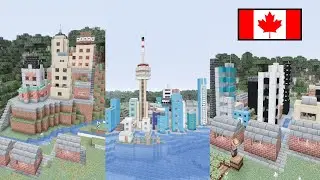 I Built Canada In Minecraft